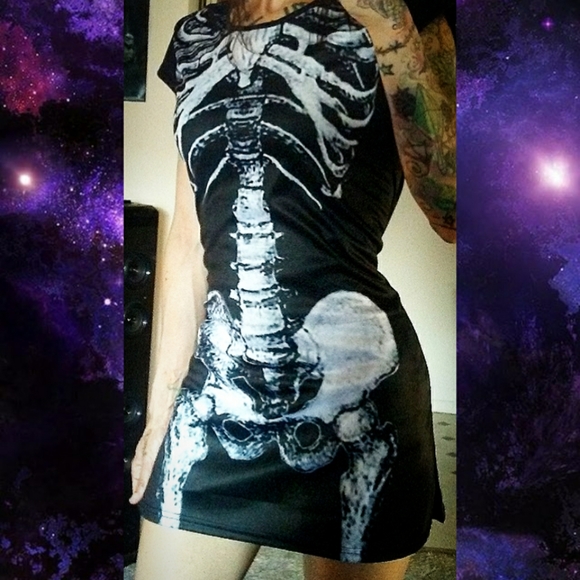 🖤💀Last One! Skeleton Dress/Tunic - Picture 8 of 8